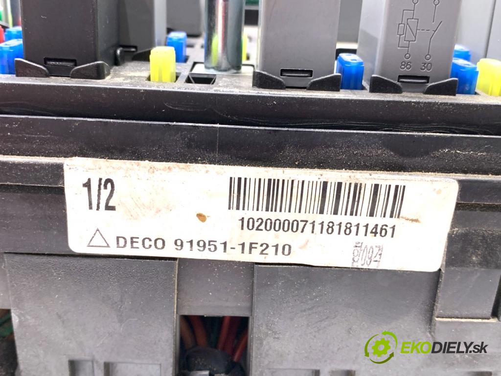 KIA SPORTAGE II SUV 2006 104 kW 2.0 16V 4WD 1975 skříňka poistková 91951-1F210 (Pojistková skříňka)