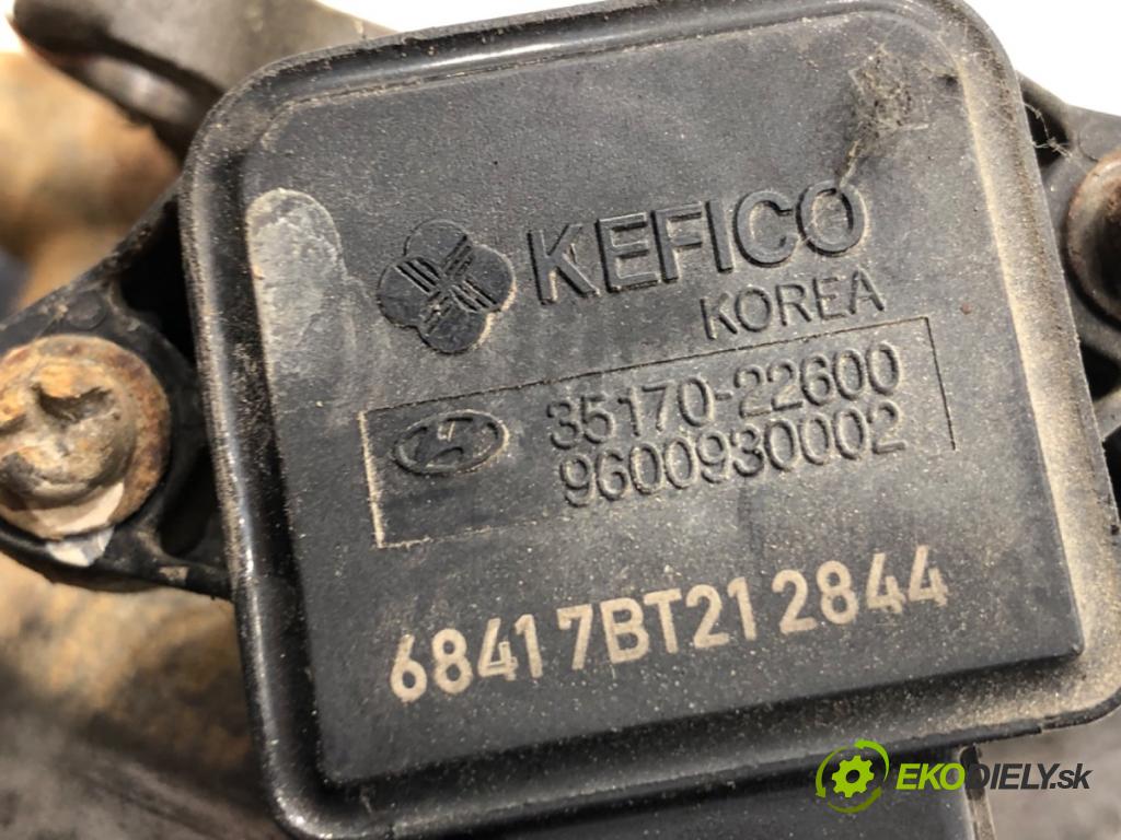 KIA SPORTAGE II SUV 2006 104 kW 2.0 16V 4WD 1975 Škrtiaca klapka 35170-22600 (Škrtiaca klapka)