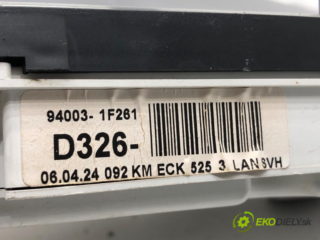 KIA SPORTAGE II SUV 2006 104 kW 2.0 16V 4WD 1975 Prístrojovka 94003-1F261 (Prístrojová doska)