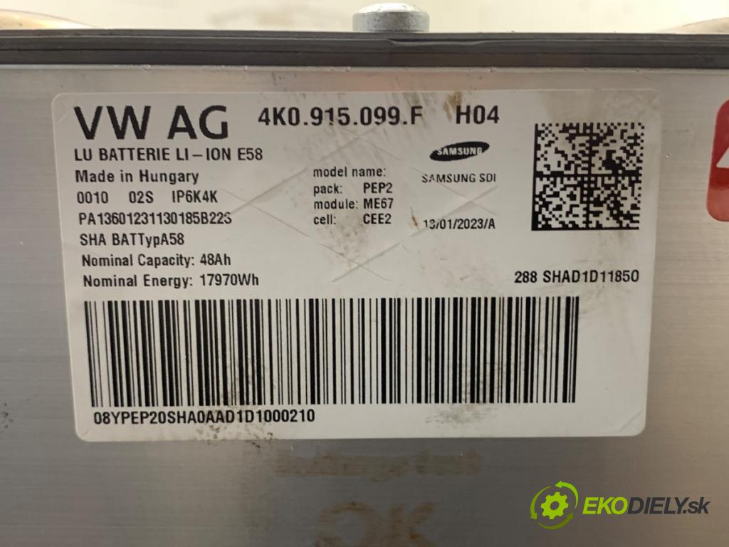 AUDI A7 C8 liftback 2023 195 kW 45 TFSI Mild Hybrid quattro 1984 BATERIA HYBRYDA 4K0915099F