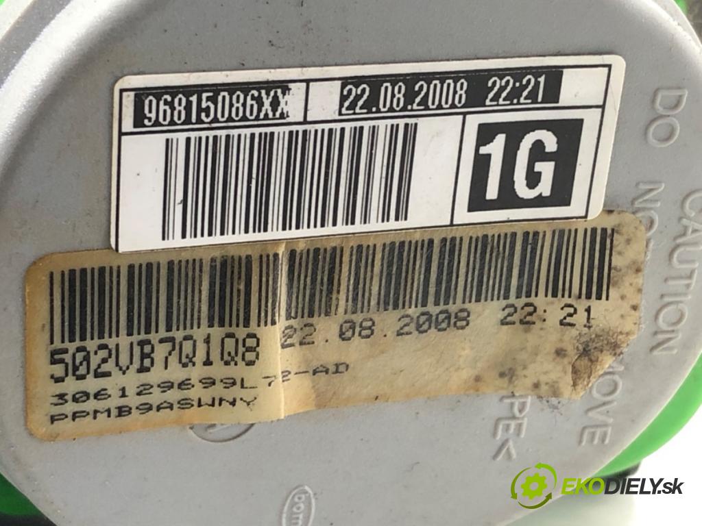 PEUGEOT PARTNER II Nadwozie pełne/minivan 2009 66 kW 1.6 HDi 16V 1560 Držiak BEZPEČNOSŤ ľavy predný 96815086XX