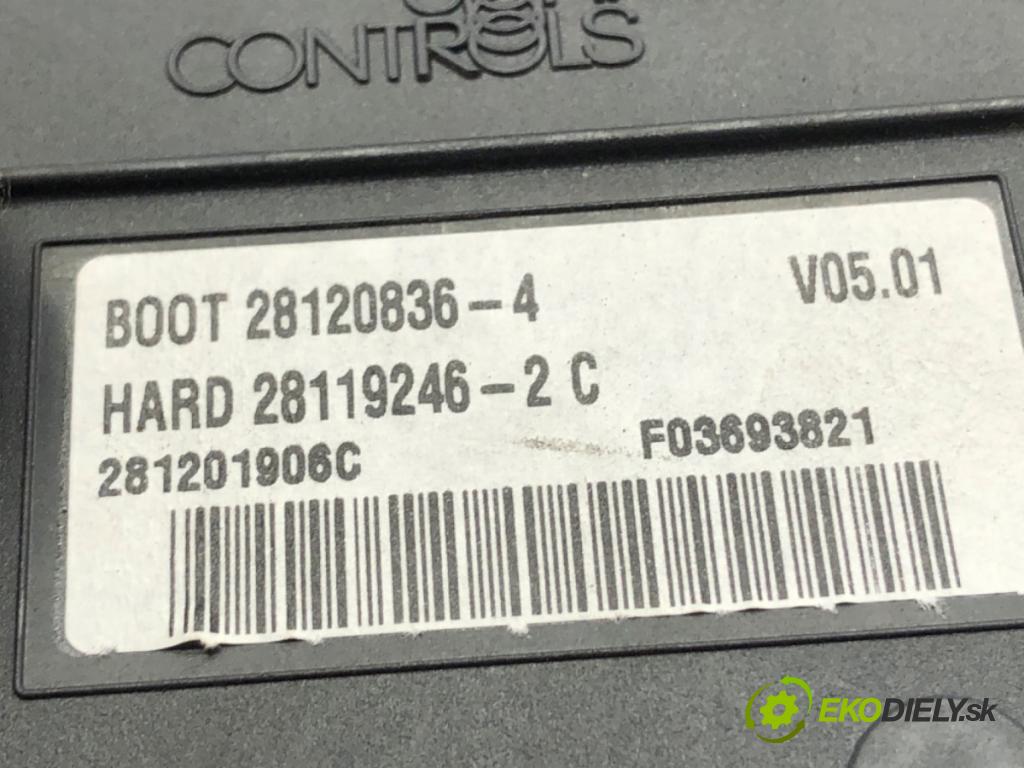 PEUGEOT PARTNER II Nadwozie pełne/minivan 2009 66 kW 1.6 HDi 16V 1560 modul BSI 966405878001 (Pojistková skříňka)