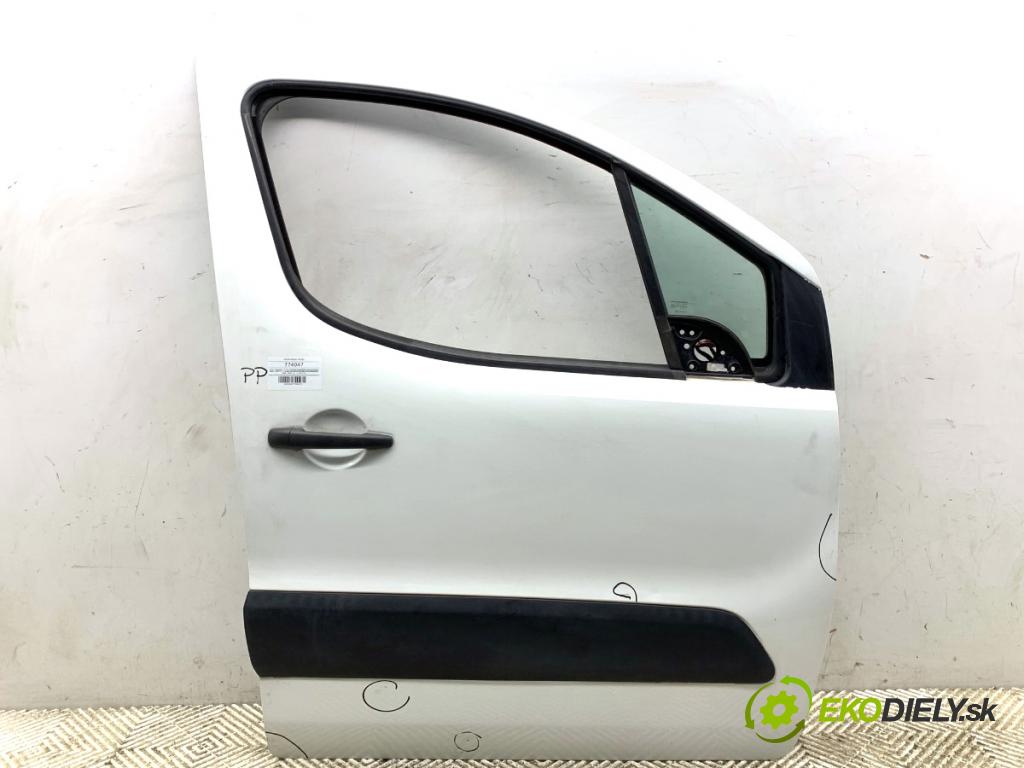 PEUGEOT PARTNER II Nadwozie pełne/minivan 2009 66 kW 1.6 HDi 16V 1560 Dvere pravy predný 