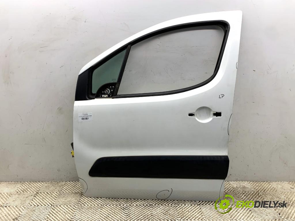 PEUGEOT PARTNER II Nadwozie pełne/minivan 2009 66 kW 1.6 HDi 16V 1560 Dvere ľavy predný 