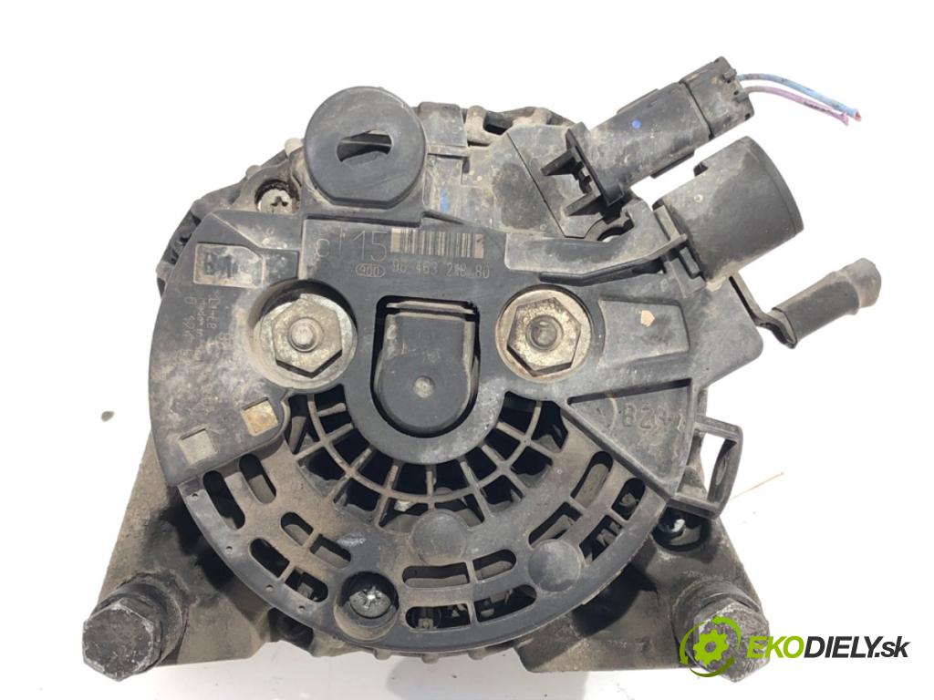 PEUGEOT PARTNER II Nadwozie pełne/minivan 2009 66 kW 1.6 HDi 16V 1560 Alternátor 9646321880 (Alternátor)