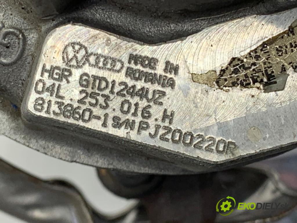 VW GOLF VII liftback 2012 77 kW 1.6 TDI 1598 Turbodúchadlo,turbo 04L253016H (Turbodúchadlo (kompletné))