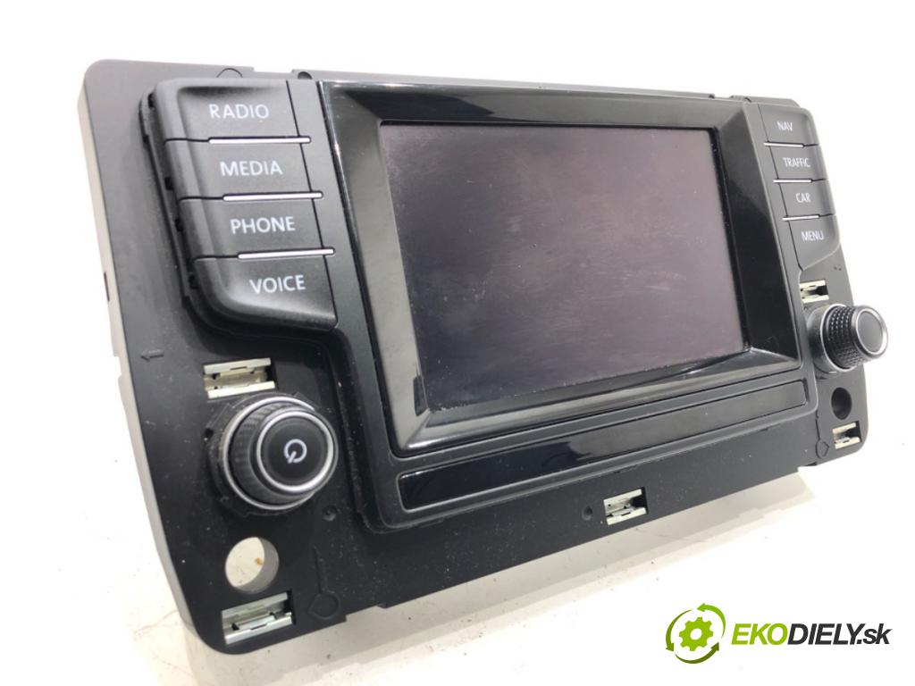 VW GOLF VII liftback 2012 77 kW 1.6 TDI 1598 RADIO 5G0919605D (Audio zariadenie)