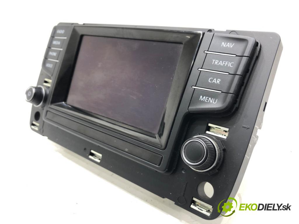 VW GOLF VII liftback 2012 77 kW 1.6 TDI 1598 RADIO 5G0919605D (Audio zariadenie)