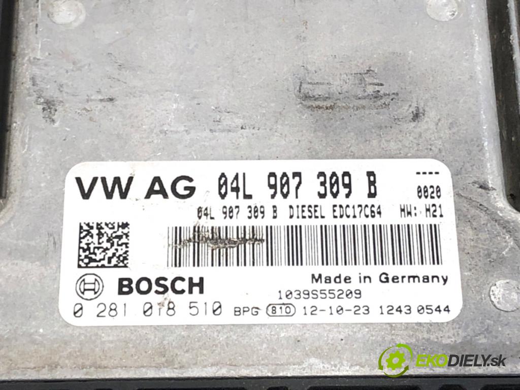 VW GOLF VII liftback 2012 77 kW 1.6 TDI 1598 riadiaca jednotka Motor 04L907309B (Riadiaca jednotka)