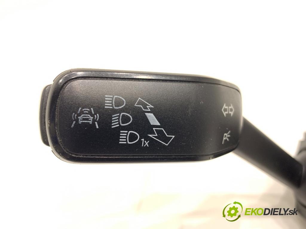VW GOLF VII liftback 2012 77 kW 1.6 TDI 1598 Prepínač kombinovaný 5Q0953507AG (Prepínacie páčky pod volantom)