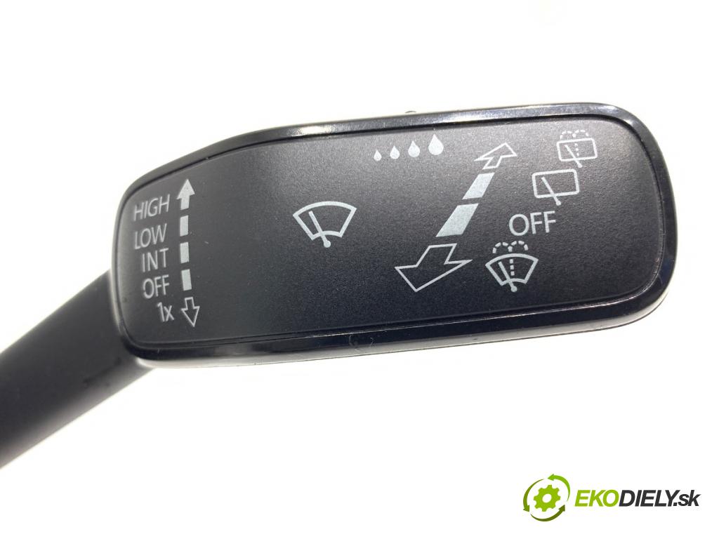 VW GOLF VII liftback 2012 77 kW 1.6 TDI 1598 Prepínač kombinovaný 5Q0953507AG (Prepínacie páčky pod volantom)