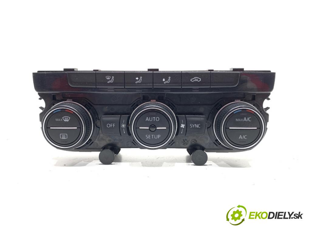 VW GOLF VII liftback 2012 77 kW 1.6 TDI 1598 Panel ovládania kúrenia 5G0907044Q (Prepínacie páčky pod volantom)