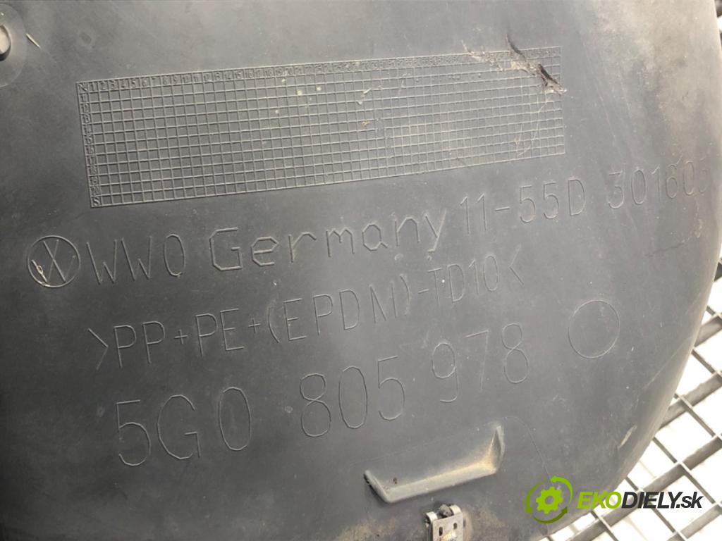 VW GOLF VII liftback 2012 77 kW 1.6 TDI 1598 podblatník pravý přední část 5G0805978C