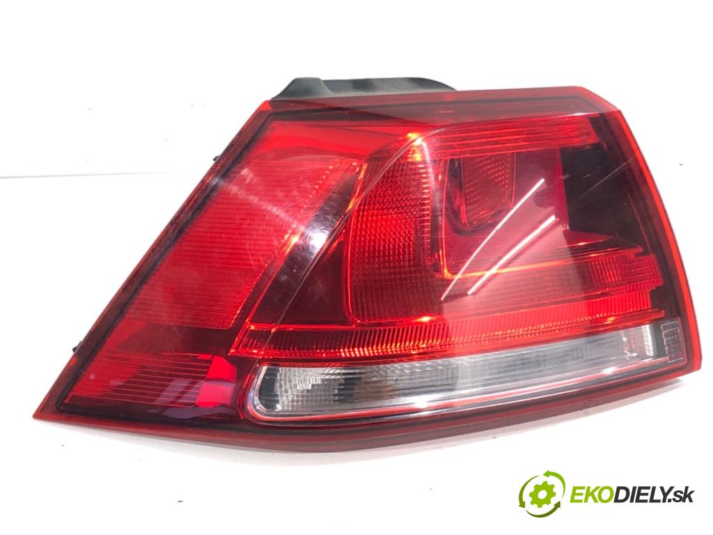 VW GOLF VII liftback 2012 77 kW 1.6 TDI 1598 světlo levý zadní část 