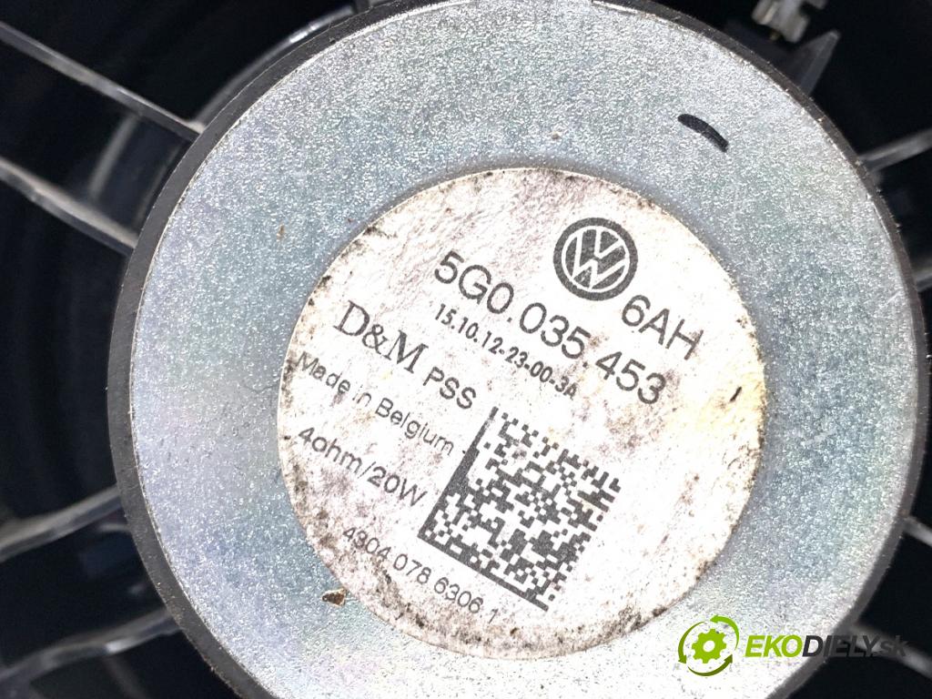 VW GOLF VII liftback 2012 77 kW 1.6 TDI 1598 reproduktor dveře 5G0035453