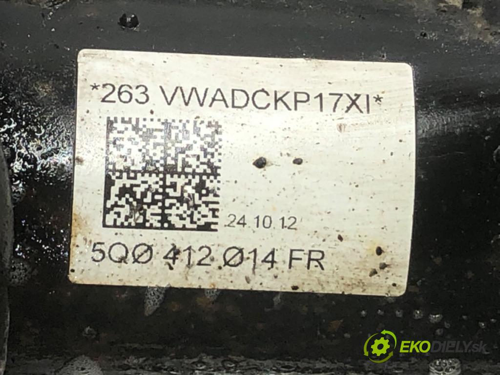 VW GOLF VII liftback 2012 77 kW 1.6 TDI 1598 tlumič pravý přední část pružina 5Q0412014FR