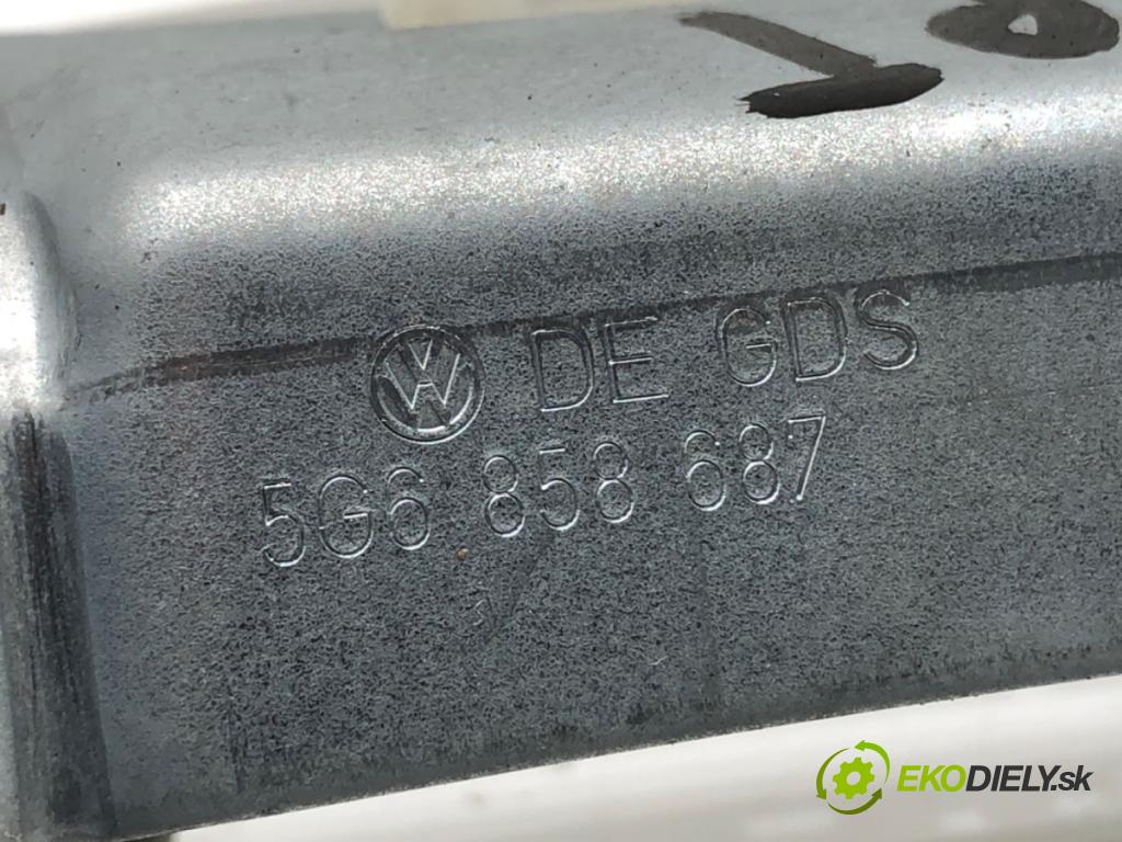 VW GOLF VII liftback 2012 77 kW 1.6 TDI 1598 držák držadlo čalounění zadní část pravá