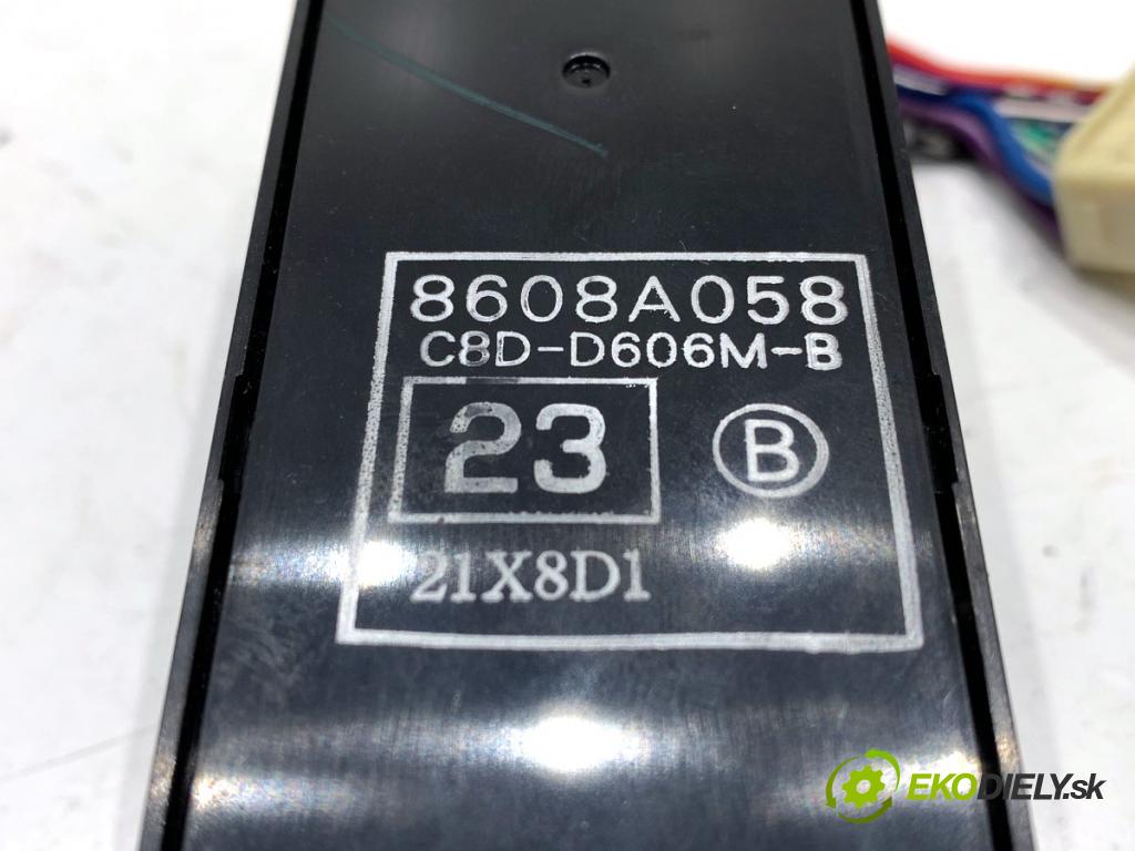 MITSUBISHI LANCER VIII liftback 2009 105 kW 1.8 (CX3A) 1798 Prepínač okien 8608A058 (Prepínacie páčky pod volantom)