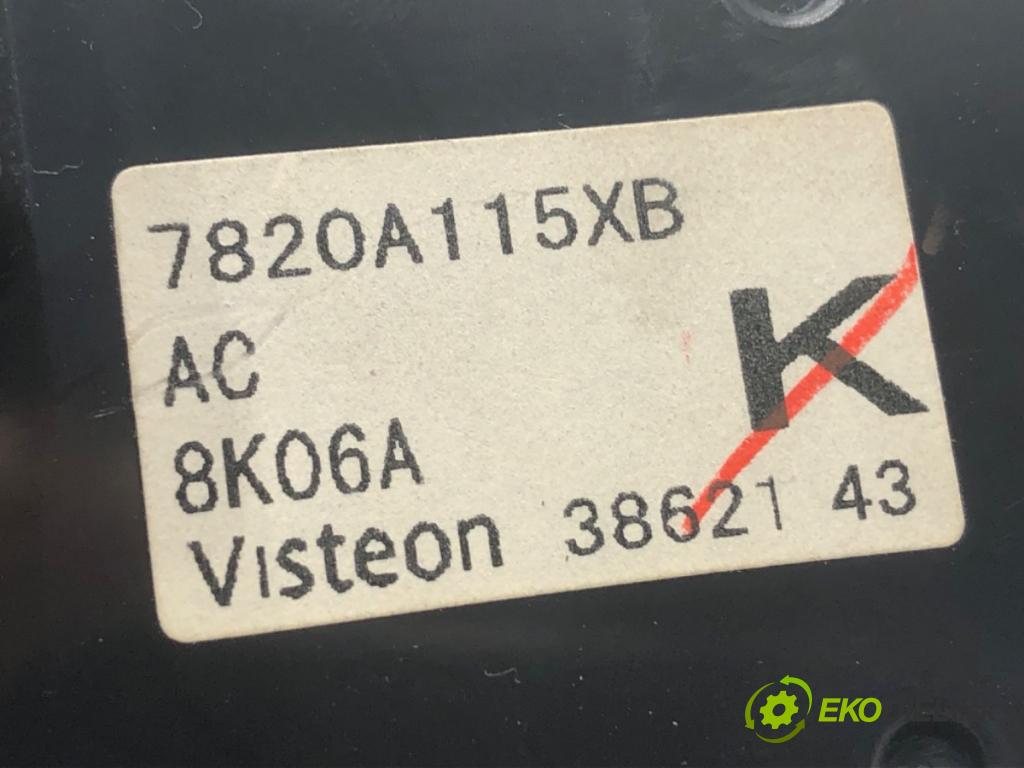 MITSUBISHI LANCER VIII liftback 2009 105 kW 1.8 (CX3A) 1798 Panel ovládania kúrenia 7820A115XB (Prepínacie páčky pod volantom)