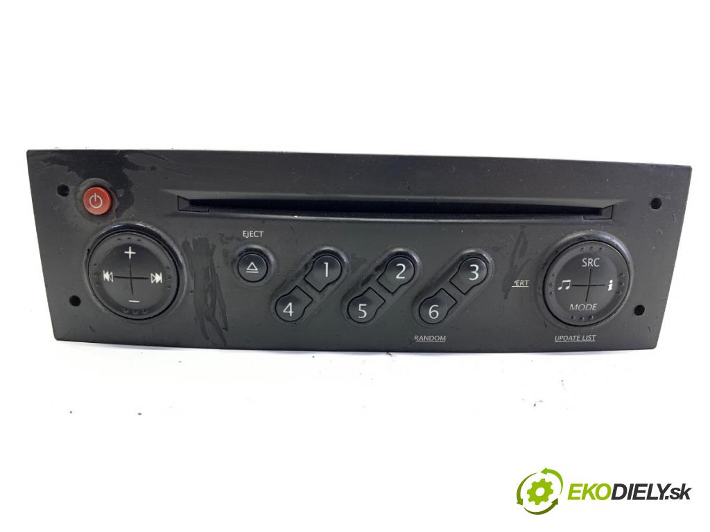 RENAULT MEGANE II liftback 2008 63 kW 1.5 dCi (BM1F, CM1F) 1461 RADIO 8200607918 (Audio zariadenie)