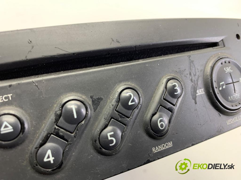 RENAULT MEGANE II liftback 2008 63 kW 1.5 dCi (BM1F, CM1F) 1461 RADIO 8200607918 (Audio zariadenie)