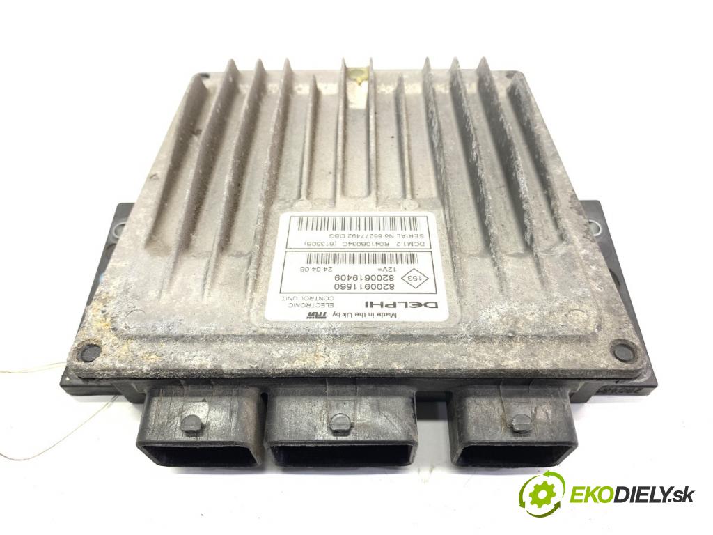 RENAULT MEGANE II liftback 2008 63 kW 1.5 dCi (BM1F, CM1F) 1461 riadiaca jednotka Motor 8200911560 (Riadiaca jednotka)