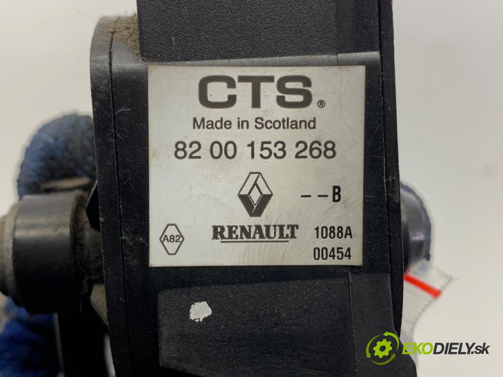 RENAULT MEGANE II liftback 2008 63 kW 1.5 dCi (BM1F, CM1F) 1461 Potenciometer plynu 8200153268 (Potenciometer plynového pedálu)