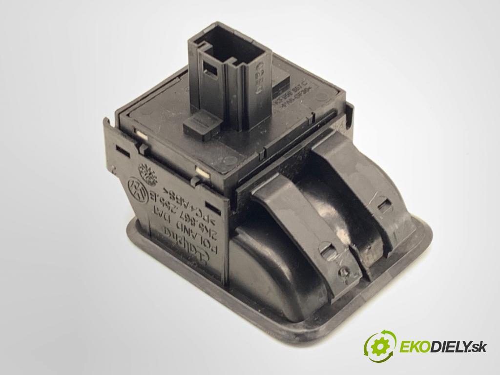 VW CADDY IV Nadwozie pełne/minivan 2020 75 kW 2.0 TDI 1968 Prepínač okien 2K5868247H (Prepínacie páčky pod volantom)