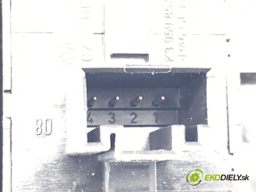 VW CADDY IV Nadwozie pełne/minivan 2020 75 kW 2.0 TDI 1968 Prepínač okien 2K5868247H (Prepínacie páčky pod volantom)