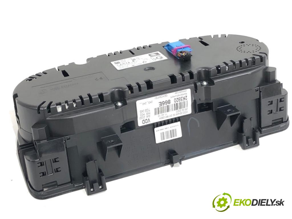 VW CADDY IV Nadwozie pełne/minivan 2020 75 kW 2.0 TDI 1968 Prístrojovka 2K5920866E (Prístrojová doska)