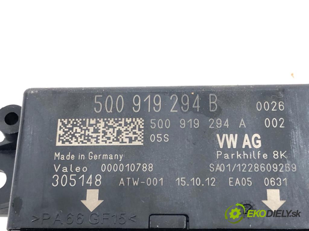 VW GOLF VII liftback 2012 77 kW 1.6 TDI 1598 Modul PDC 5Q0919294B (Riadiaca jednotka ostatné)