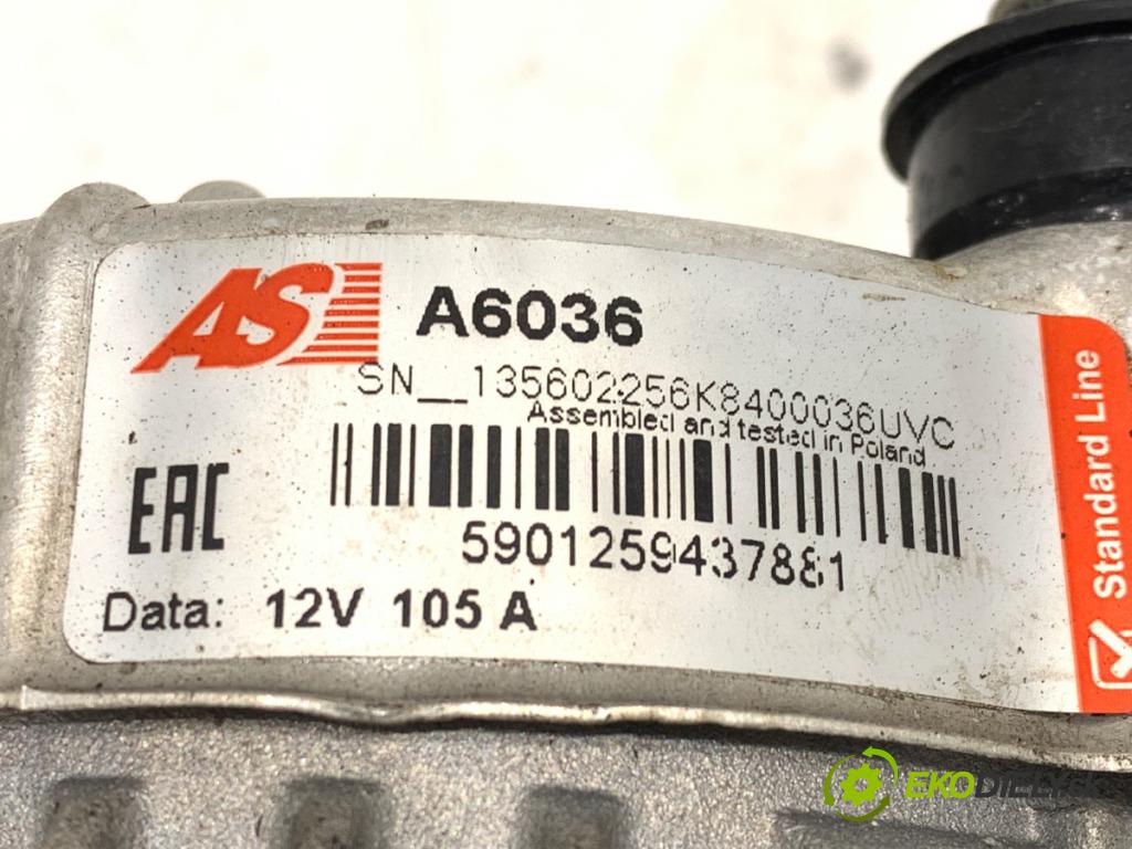 MINI R50 R53 liftback 2002 85 kW Cooper 1598 Alternátor A6036 (Alternátor)