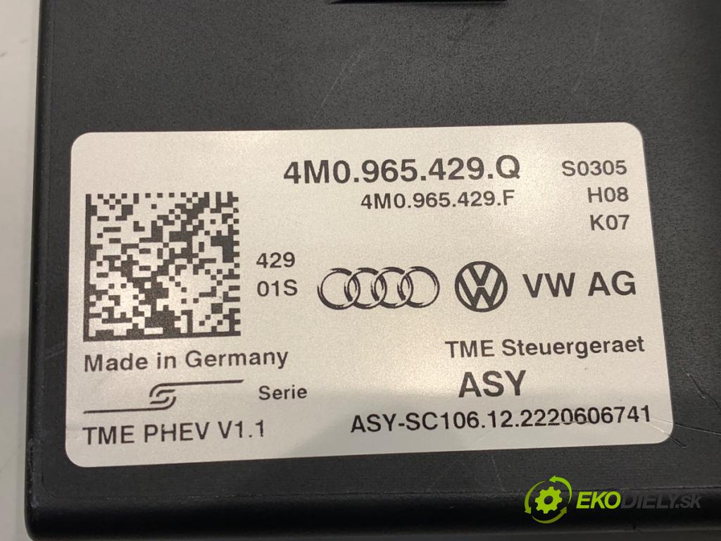 AUDI A7 C8 liftback 2023 195 kW 45 TFSI Mild Hybrid quattro 1984 modul řídící jednotka TEPLÝ 4M0965429Q