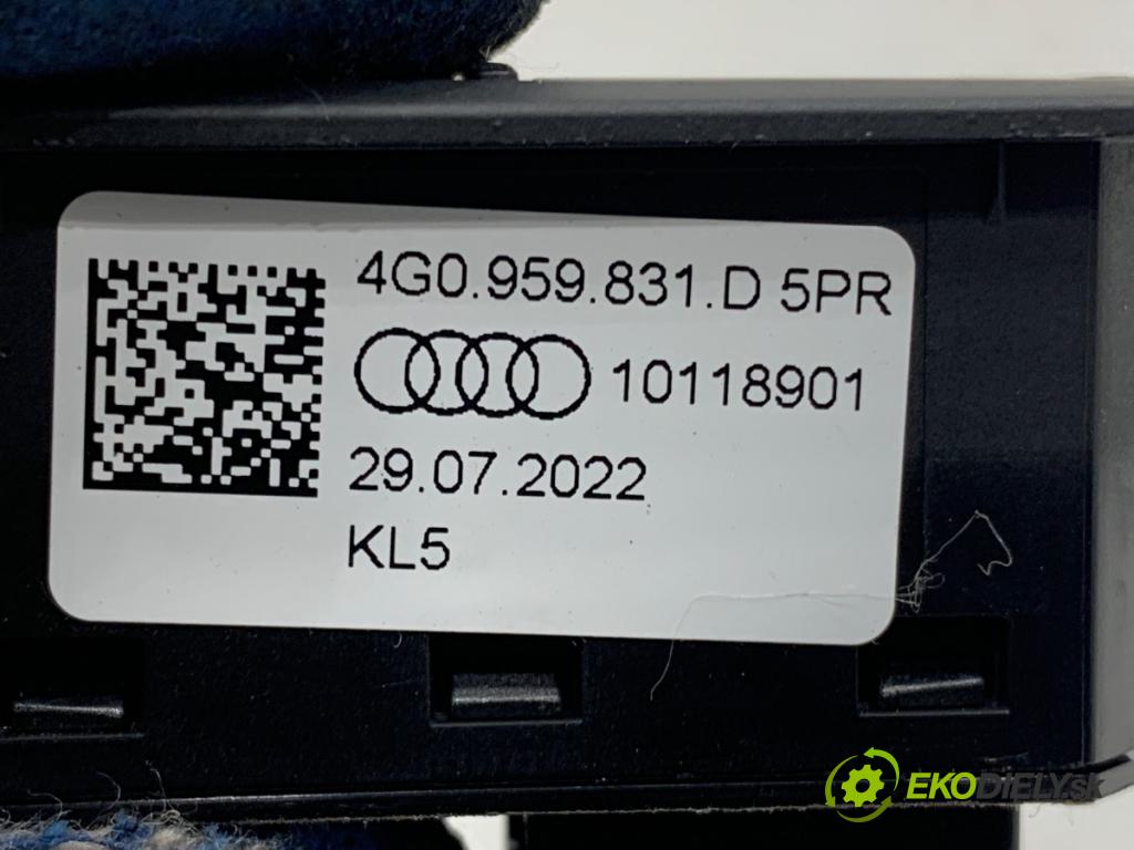 AUDI A7 C8 liftback 2023 195 kW 45 TFSI Mild Hybrid quattro 1984 přepínač zámek dveří 4G0959831D
