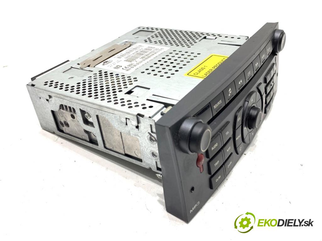 PEUGEOT 407 coupe 2008 155 kW 3.0 V6 2946 RADIO 96614505XA (Audio zariadenie)