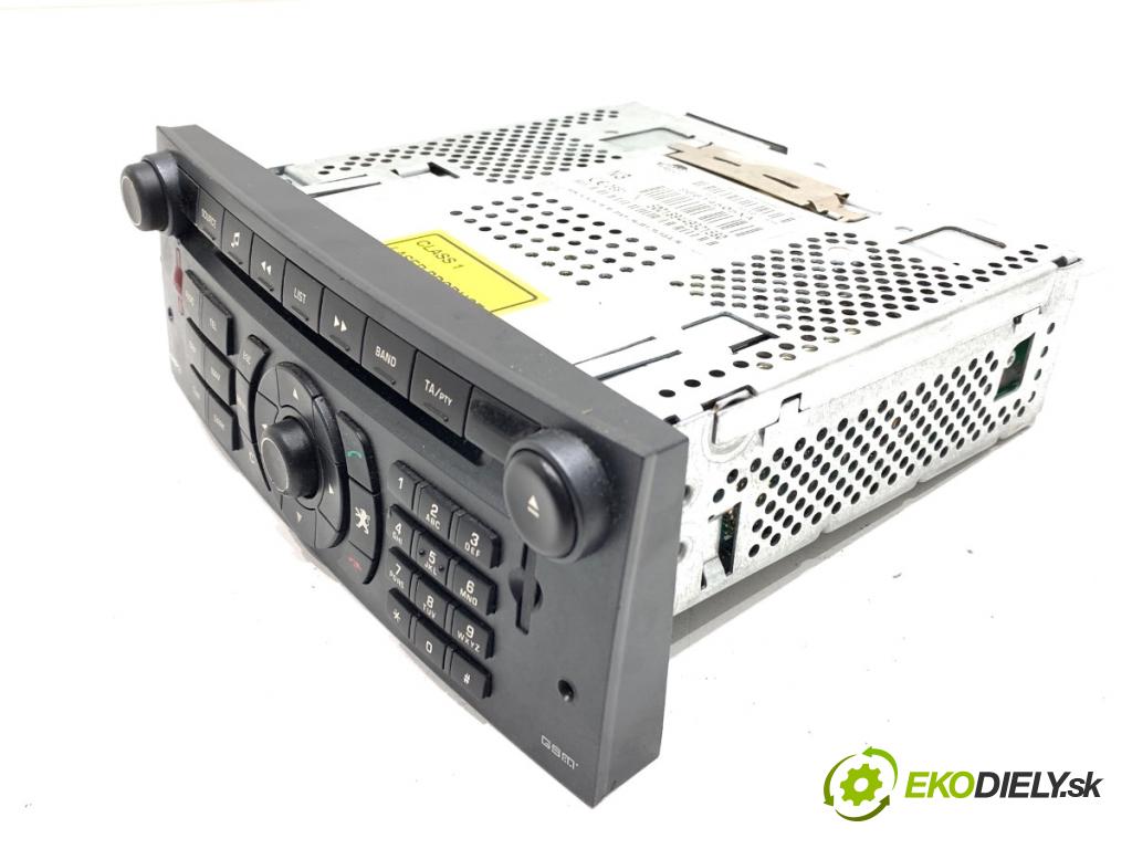 PEUGEOT 407 coupe 2008 155 kW 3.0 V6 2946 RADIO 96614505XA (Audio zariadenie)