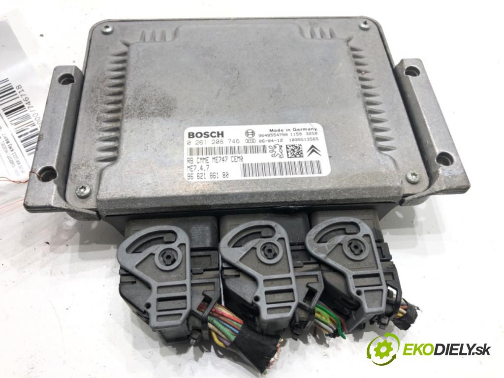 PEUGEOT 407 coupe 2008 155 kW 3.0 V6 2946 riadiaca jednotka Motor 9662186180 (Riadiaca jednotka)