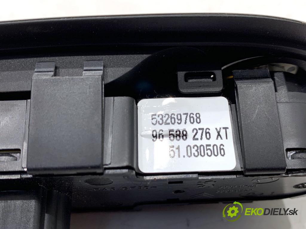 PEUGEOT 407 coupe 2008 155 kW 3.0 V6 2946 Prepínač okien 96588276XT (Prepínacie páčky pod volantom)