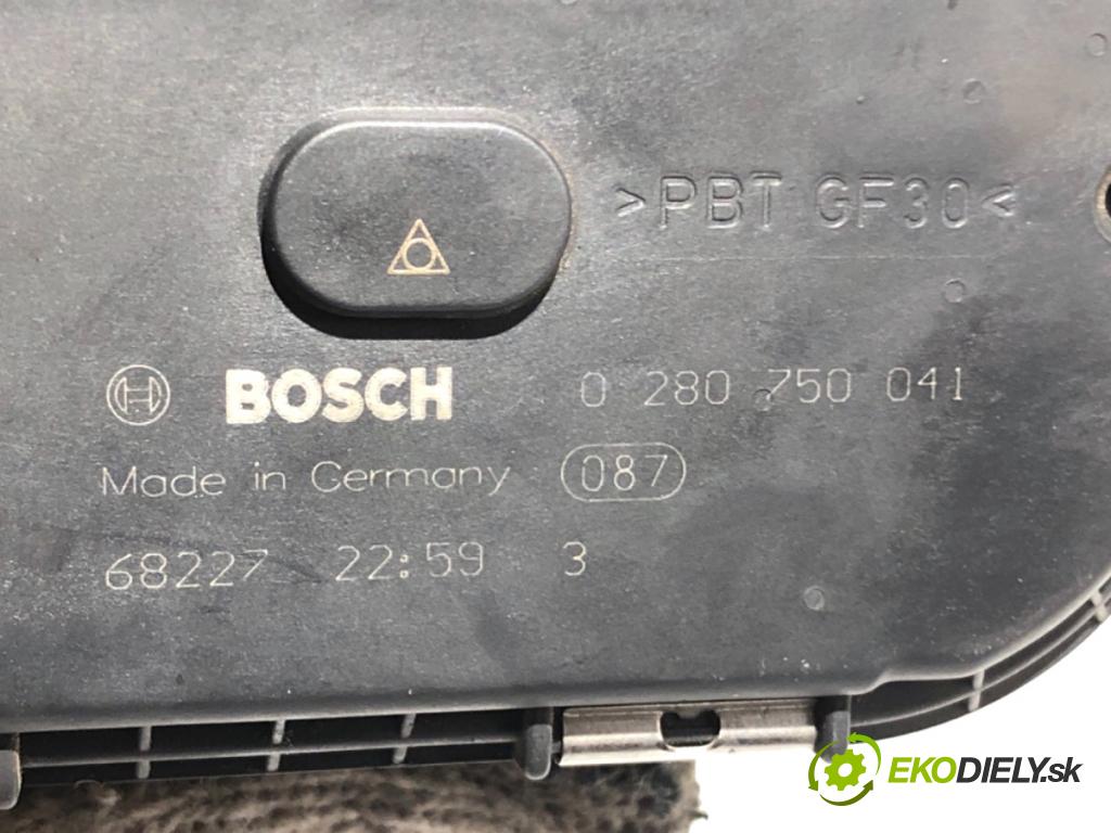 PEUGEOT 407 coupe 2008 155 kW 3.0 V6 2946 Škrtiaca klapka 0280750041 (Škrtiaca klapka)
