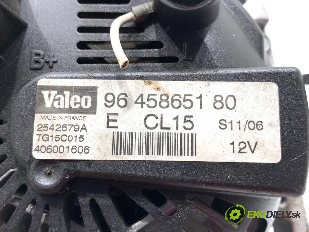 PEUGEOT 407 coupe 2008 155 kW 3.0 V6 2946 Alternátor 9645865180 (Alternátor)