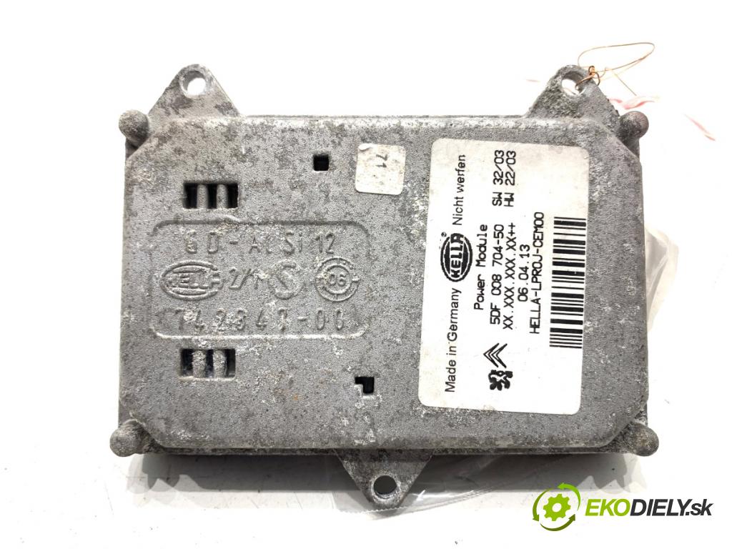 PEUGEOT 407 coupe 2008 155 kW 3.0 V6 2946 Menič XENON 5DF008704-50 (Riadiaca jednotka xenónu)