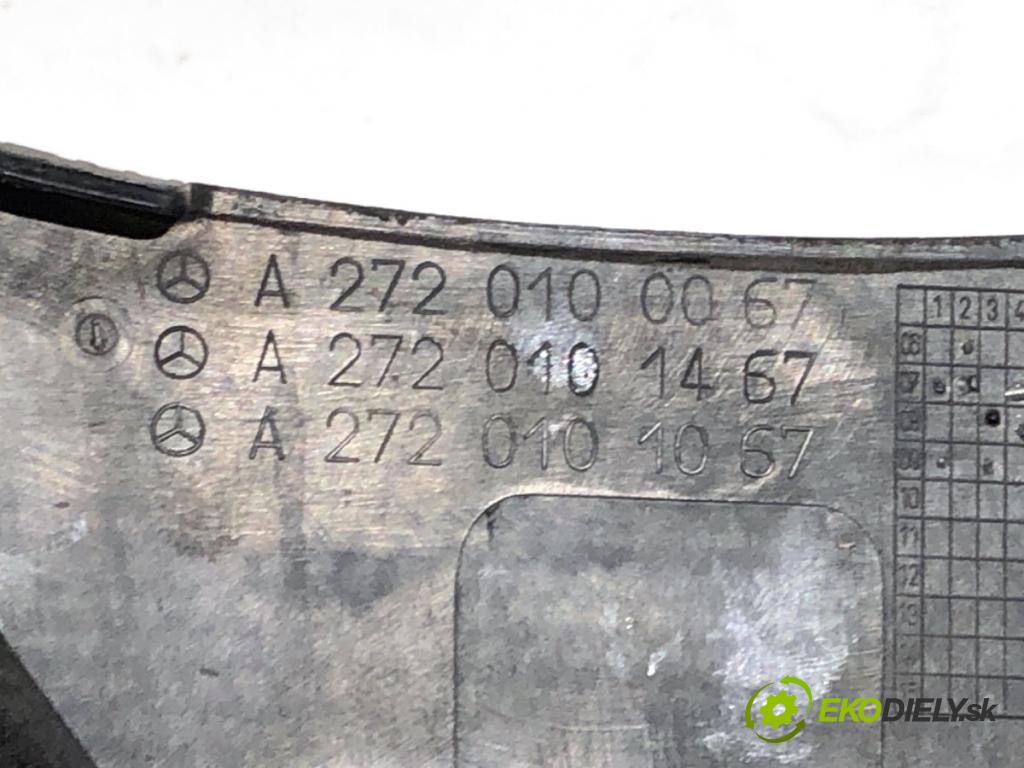 MERCEDES-BENZ W221 sedan 2010 205 kW S 400 Hybrid (221.095, 221.195) 3498 kryt motora A2720100067 (Kryt motoru )