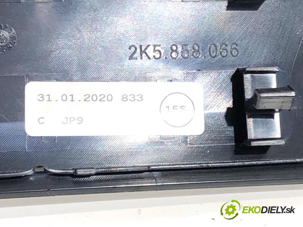 VW CADDY IV Nadwozie pełne/minivan 2020 75 kW 2.0 TDI 1968 kratký topení přední část 2K5858066 2K5858340