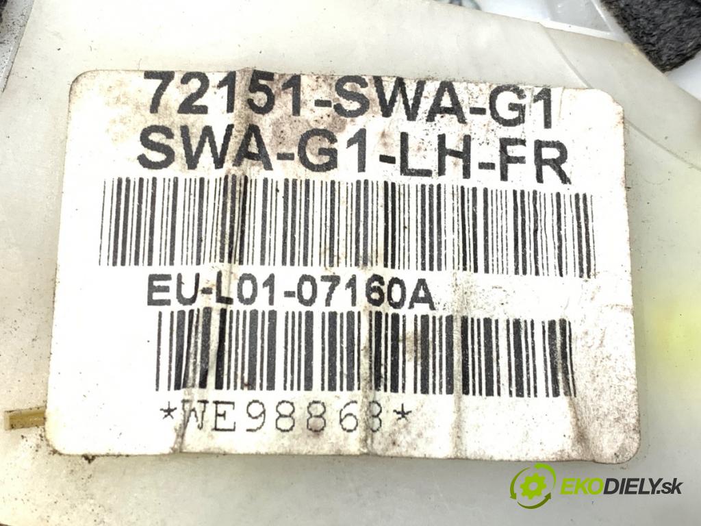 HONDA CR-V III SUV 2008 103 kW 2.2 i-CTDi 4WD (RE6) 2204 zámok dveře levý přední část 72151-SWA-G1
