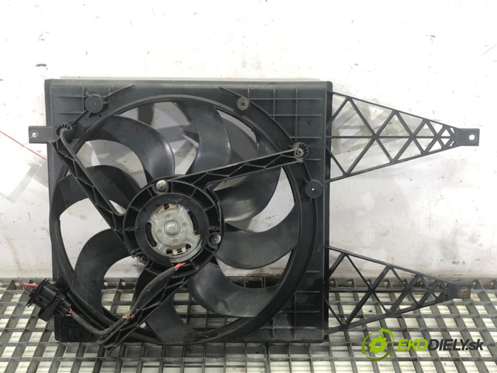 SKODA ROOMSTER nadwozie wielkoprzestrzenne (MPV) 2008 63 kW 1.4 1390 ventilátor chladiče 6Q0121207N (Ventilátor)