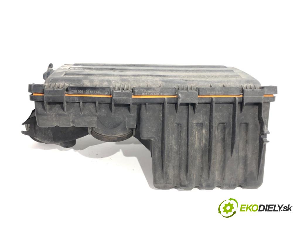 SKODA ROOMSTER nadwozie wielkoprzestrzenne (MPV) 2008 63 kW 1.4 1390 Obal filtra vzduchu 036129611CD (Obal vzduchového filtra)
