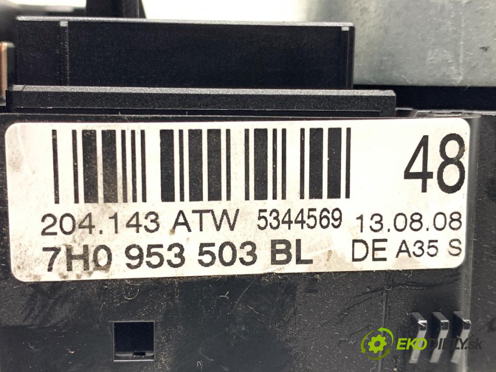 SKODA ROOMSTER nadwozie wielkoprzestrzenne (MPV) 2008 63 kW 1.4 1390 Prepínač kombinovaný 7H0953503BL (Prepínacie páčky pod volantom)