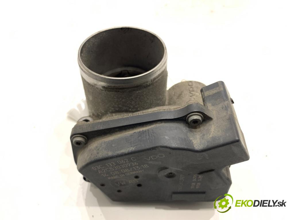 SKODA ROOMSTER nadwozie wielkoprzestrzenne (MPV) 2008 63 kW 1.4 1390 Škrtiaca klapka 03C133062C (Škrtiaca klapka)