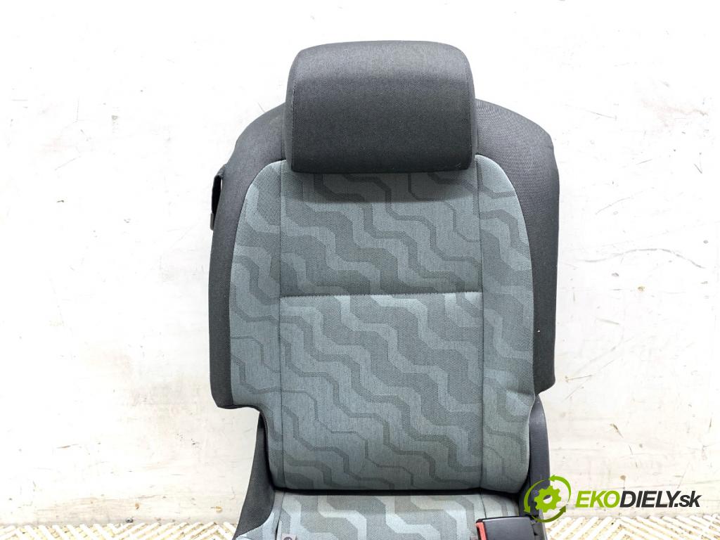 SKODA ROOMSTER nadwozie wielkoprzestrzenne (MPV) 2008 63 kW 1.4 1390 sedadlo zadní část