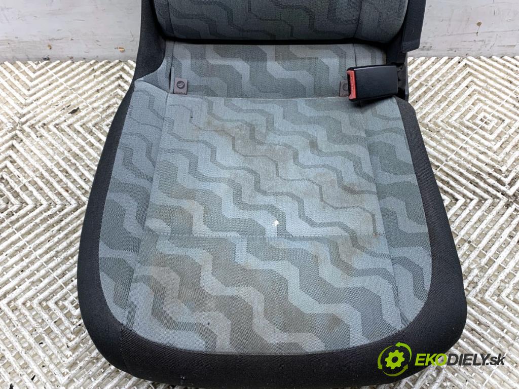 SKODA ROOMSTER nadwozie wielkoprzestrzenne (MPV) 2008 63 kW 1.4 1390 sedadlo zadní část
